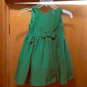 Emerald Green Janie and Jack dress